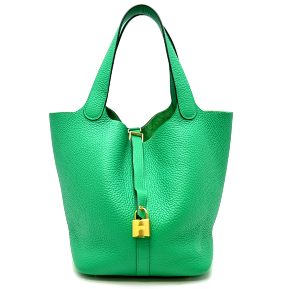 HERMES Handbags - Hermes Hermès Picotin Lock MM Z Stamp, 2021, Gold Hardware, Women's Handbag, ...